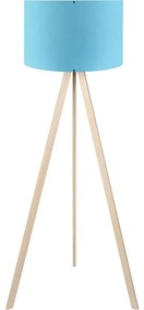 Подова лампа AYD 1xE27/40W/230V синя/бежова