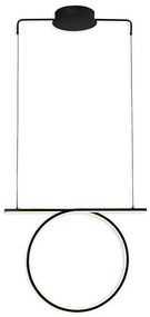 LED полилей на кабел ODETTA LED/30W/230V 4000K черен