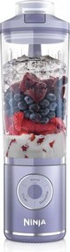 Преносим блендер Ninja Blast Max BC251EULD, 14.4W, 11.1V, 570 мл, 19000 об/мин, Трошене на лед, До 25 цикъла, Без BPA, Лилав