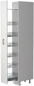 Подов шкаф Висок Tahoma K23-30-1KZ-White - White matte