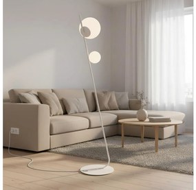 Подова лампа TATU 2xG9/8W/230V бяла