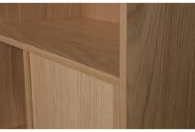 Модулен шкаф за книги в естествен дъб 77x199 cm Modulair - vtwonen