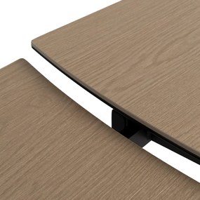 Сгъваема трапезна маса с допълнителна плоча 90x180 cm Rocía – Ixia