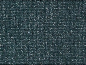 Тюркоазено единично легло 90x200 cm тапицирано с място за съхранение с включена подматрачна рамка Darren – Micadoni