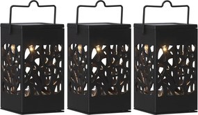 Комплект от 3 висящи слънчеви LED фенера, височина 11 см Izola - Star Trading