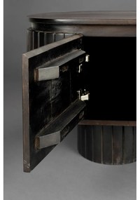 Тъмнокафява маса за телевизор от масивно манго 140x45x40 cm Kenji – Dutchbone