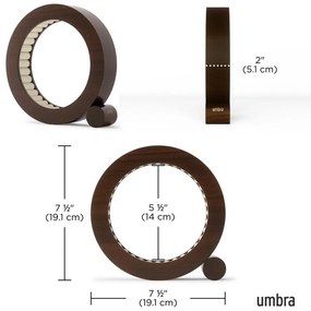 Дървена стойка за бижута Ferris – Umbra