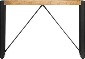 285945 vidaXL Конзолна маса, 110x35x76 см, мангово дърво масив