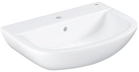 GROHE 39421000 - Стенен умивалник BAU CERAMIC 609 × 442 mm керамика/бял