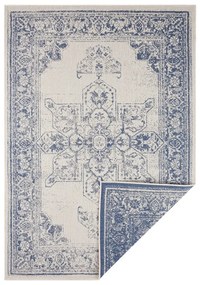 Синьо-кремав килим на открито , 120 x 170 cm Borbon - NORTHRUGS