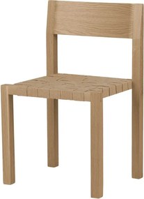 Трапезен стол за подреждане от масивен дъб в естествен цвят Toli – noo.ma