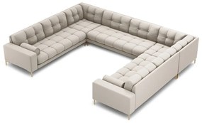 Бежов ъглов диван ("U" форма) Bali – Cosmopolitan Design