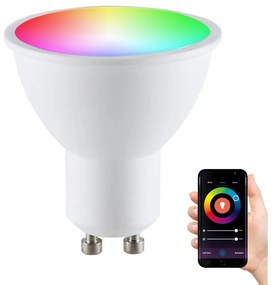 RGB LED Димируема крушка G45 GU10/5,5W/230V 3000-6500K Wi-fi Tuya