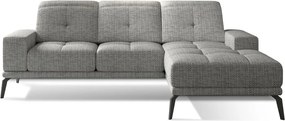 Сив ъглов диван (десен ъгъл) Torrense – ELTAP