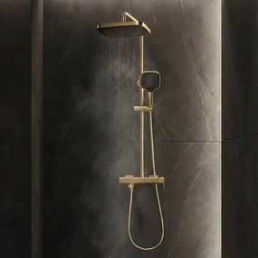 Комплект за душ Rea Arlo Brush Gold