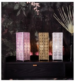 Сива настолна лампа , височина 33,5 cm Agra - Markslöjd