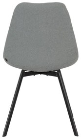 Сиви трапезни столове в комплект от 2 Gwen - Tenzo