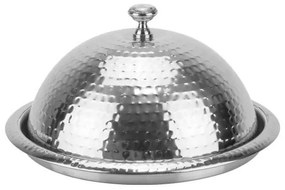 Horecano - Иноксово плато с капак и релеф Ø35cm-WICKED-(SG-82610(C)