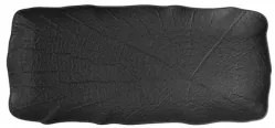 Horecano - Порцеланово плато правоъгълно 34x15см WILLOW BLACK-(HC-56883)