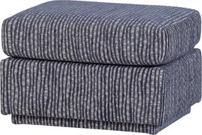 Сиво-синя тапицирана табуретка Lou – WOOOD