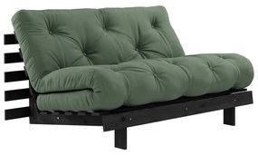 Зелен разтегателен диван 140 cm Roots - Karup Design