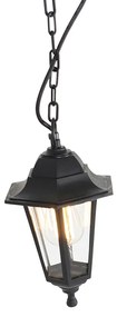 Висяща лампа за външен монтаж черна - New Haven