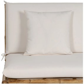 Бял диван 135 cm Bamboo – Ixia