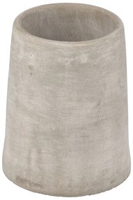 Сива бетонна чаша за четки за зъби Villena - Wenko