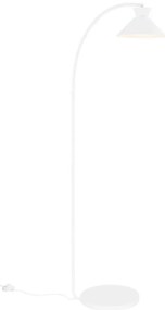 Nordlux - Подова лампа DIAL 1xE27/10W/230V бяла
