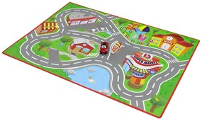 Bburago Junior - Килимче за игра с количка Ферари