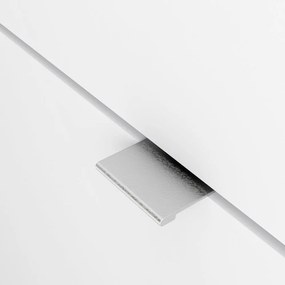 Бяла накланяща се стойка за обувки Shoes – Tvilum