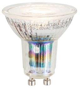 Интелигентен квадратен бял спот за баня с 3 светлини IP44 вкл. 3 Wifi GU10 50mm - Ducha