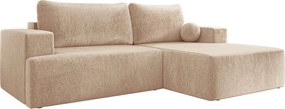 Ъглов Диван Миво-Бежов-Десен