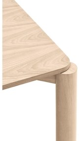 Сгъваема маса за хранене в декор от пепел 160x100 cm Atlas - Teulat