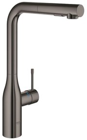 Кухненски кран Grohe Essence New със спирала-Anthracite Glossy