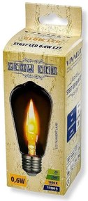 LED крушка VIVALUX GLOW LED, 0.6W, E27, 1800K