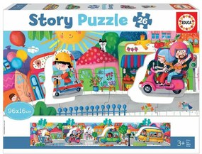 Детски Пъзел Educa Story Puzzle 26 Части