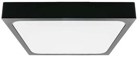 LED Плафон за баня LED/24W/230V 6500K IP44 29,5x29,5 см черен