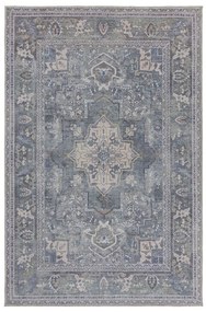 Зелен килим със смес от рециклирани влакна подходящ за пране 120x170 cm Windsor – Flair Rugs