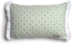 Декоративна калъфка за възглавница Aslanis Home Vermio-Menta-45 x 45 cm