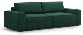 Зелен разтегателен диван 247 cm Jodie – Micadoni Home