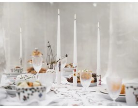 Бял керамичен коледен свещник, височина 12 cm Hammershøi - Kähler Design