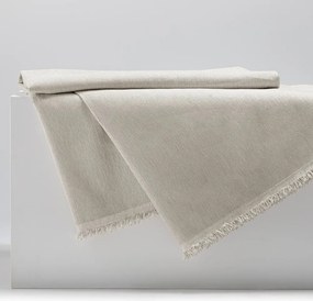 Бежово покривало за легло от шенил 220x240 cm Talo – Filumi