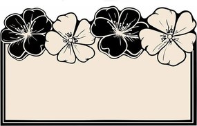 Черен/кремав килим за баня 60x100 cm Morpho – Foutastic