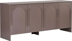 Кафяво-сив скрин 180x80x45 cm Arlen – Kalune Design