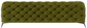 Зелен кадифен диван 243 cm Chelsea – Ropez