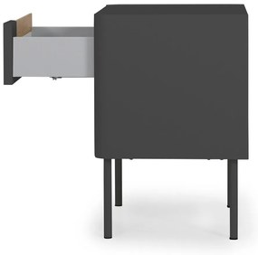 Антрацитно сиво нощно шкафче Switch - Tenzo