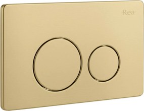 Бутон за тоалетна Rea I K011A-Q Gold Brush