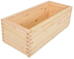 Дървена саксия за цветя 120 cm Gigant – Rojaplast