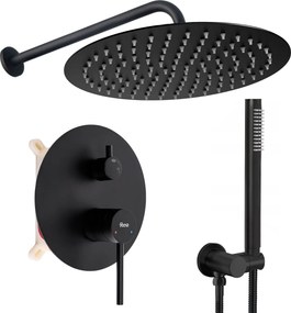 Душ система за вграждане Rea Foss Clif Black  + BOX